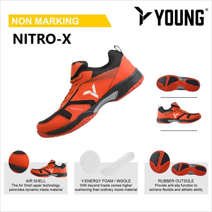 non marking badminton shoes nike