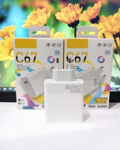 Batok Adaptor RLME C67 280W Travel Charger Support Fast Charging