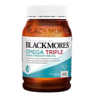 [Ready Stock EXP: 05/2028yr] Blackmores Omega Triple Concentrated Fish Oil ( 150 Capsules ) ( Made In Australia )