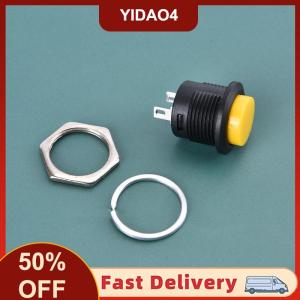 【YIDAO4】 16mm 12V-24V không thấm nước Xe LED Power push button momentary chuyển đổi kim loại on of