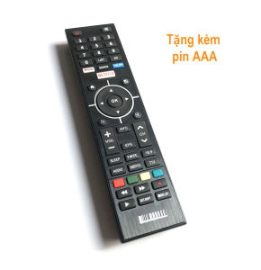 Remote Dùng Cho TV Casper Điều Khiển Tivi Internet Smart Netflix Youtube Kèm Pin AAA