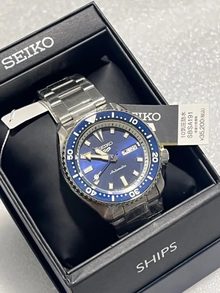 SEIKO 5 SPORTS BOY x SHIPS WATCH SBSA191 MADE IN JAPAN SPECIAL