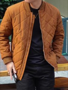 Quảng Đông C♢Áo khoác er nam Rafa MK CLEVER trần bông quả trám 3 lớp dày dặn ấm áp form trẻ trung màu menly dễ phối3/21