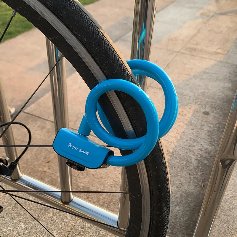 WEST BIKING Bike Lock Anti Theft Security Bicycle Accessories