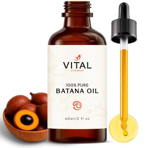 Batana Oil for – 100% Pure & Organic Botana Oil from Honduras – Strengthens Thickens & Restores Natural Hair – Cold Pressed Raw Scalp & Hair ment for Men & Women – 60ml