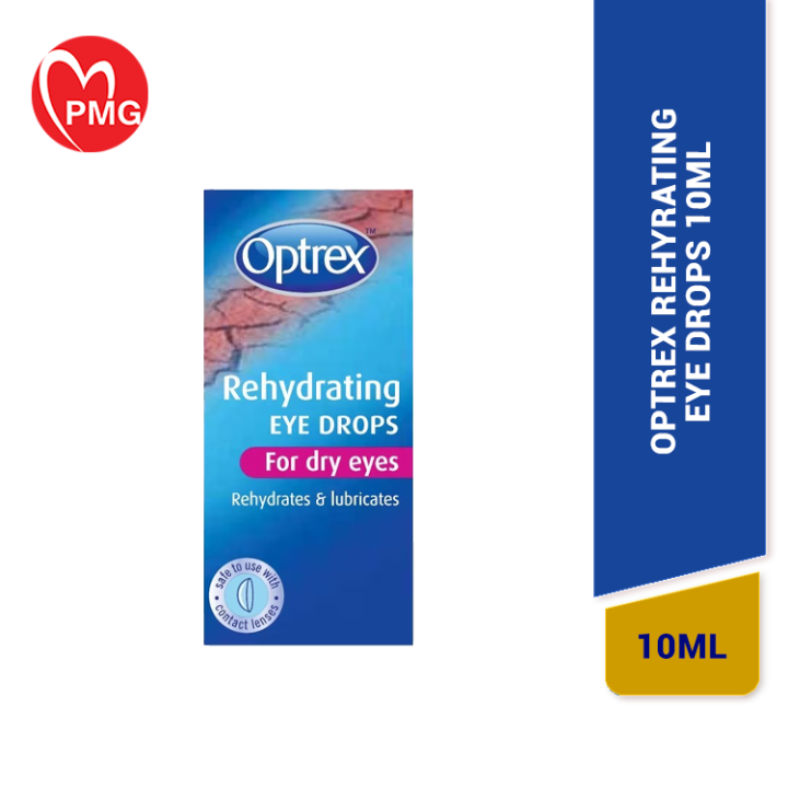 [PMG PHARMACY] Optrex Rehydrating Eye Drops 10ml | Lazada