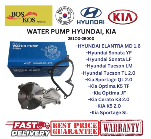 HYUNDAI ELANTRA MD 1.8 Kia Optima K5 NU - WATER PUMP 25100-2E000 ( BOSKOS : KOREA )