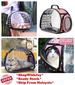 Cat Bag Cats Out Carriers Bag Pet Backpack Transparent Dog Bag Portable Bags Pet Carrier Bag [ShopWithJoy]