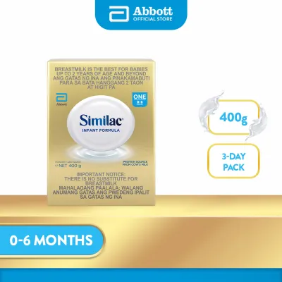 Similac 400g Infant Formula for 0-6 Months Milk Powder