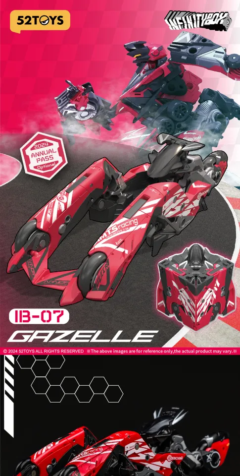 52TOYS INFINITYBOX IB-07 GAZELLE Aerodynamic Upgrade Kits Mecha