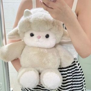 SIERWU Cute Pig Stuffed Animal Plush Pillow Soft Emotional Support Plush Toy Design 17.7inch Plush Pillow