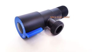 Keran air wastafel / Stop Kran Shower Single Stainless Hitam