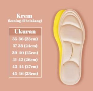 Insole Olahraga Ortopedi 5D pria wanita sol bantalan dalam memori deodorant