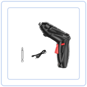 【COZYCASA】Multifunctional Electric Screwdriver Drill Set with Speed Control Rechargeable Power Tool Kit