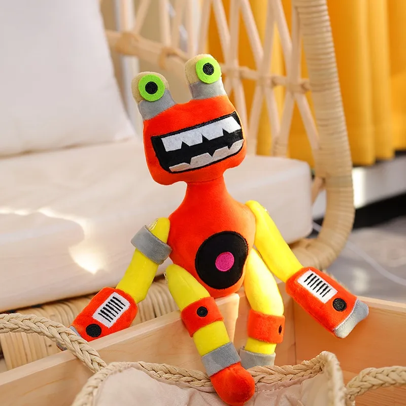 PRETTYGG】My Singing Monsters Plush Wubbox Toys Thumpies Ghazt Toe