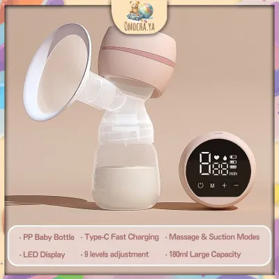 Electric Rechargeable Handfree Wireless Breast Pump Breastfeeding Painless Massage Electric Pump Pam Susu