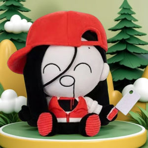 Plush Doll Stuffed Toy Soft Cotton Collectible Display Room Decor Gift Idea Fan Keepsake