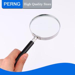 [PERNG] Tehe 1 Piece Jewelry Reading Magnifying Glass Loupe For Reading Jewelry Coins Stamps Senior Kids 3X Professional Magnifying Glass