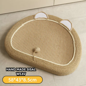 Cats Paw Basin Cat Scratch Board Woven Sisal Mat Scratch-Resistant Wear-Resistant Anti-Dandruff Play Sleep All-in-One