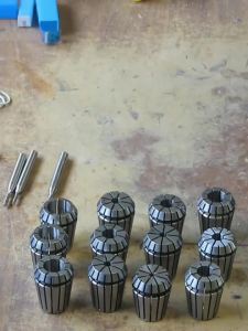 ZZSA 1PCS Standard Tap Collet ERG16/20/25/32-M3~M14 Square Tapping Machine Taps Milling Tools - Precision Milling Accessory 4P7H5