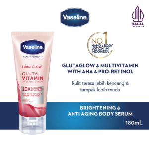 Vaseline Firm Glow Gluta Vitamin Youthful Serum AHA Pro-Retinol 180ml
