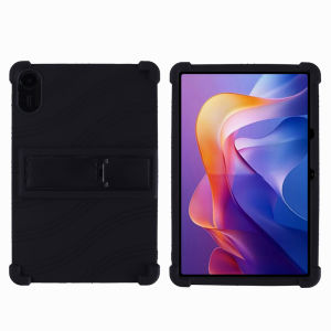 REDMI PAD SE 11.0 (2023) / REDMI PAD SE 8.7 (2024) / REDMI PAD 2 11.0 (2025) Rugged Shockproof Silicone Case WITH STAND