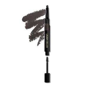 LAURA GELLER NEW YORK Sculpt-n-Stay 2-in-1 Waterproof Eyebrow Pencil & Brow Gel – Taupe – Fills Sparse Brows Defines & Sets – Smudge-Proof Long-Lasting Natural Finish