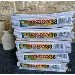 1 PACK 10 PCS BUKU TULIS SIDU OKEY KIKY VISION COVER COKLAT 40 LEMBAR