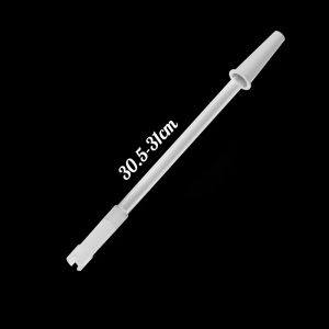Nexlent 21–33cm Reusable Soft Silicone Straw Universal Replacement Straw for Pot Belly Water Bottles 1Pc