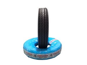 Greaves Tire 4.00 x 8 for 3 Wheeler Motorcycle - 8 Ply Rating Tyre for High Load