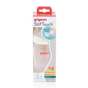 Bình sữa PIGEON Bình sữa cổ rộng nhựa PP 160ml - 240ml - 330ml