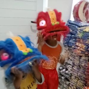 SATU SET MAINAN BARONGSAI MATA NYALA TERBARU