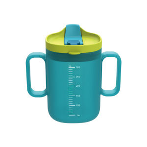 Baby with scale learning drinking cup baby dual-purpose duckbill cup straw cup childrens drinking cups