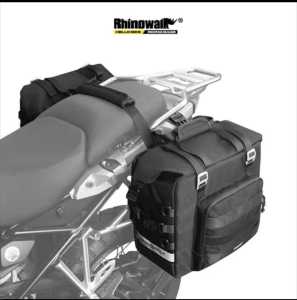 Rhinowalk Motorcycle Rear Bag Expandable 25L - 32L Quick Release Pannier Bag Waterproof MTR-2050