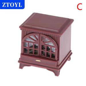 [COD]🔥🔥🔥ZTOYL Dollhouse Miniature Simulation Fireplace Model Furniture Ornaments Kids Toys