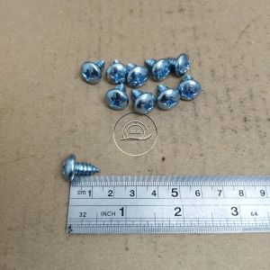 10 PCS SEKRUP PH PAB PANJANG 12CM 14X1/2 SKRUP P+AB TAPPING TAPING 14 X 1/2 12 CM OBENG PLUS 12MM 12 MM DIAMETER DRAT 6MM DIAMETER KEPALA 12MM