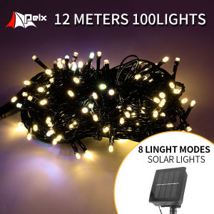 Solar 100/200/300LED 8 Lighting Modes Solar String Light Outdoor Solar Christmas Light Decoration Light Garden Lamp