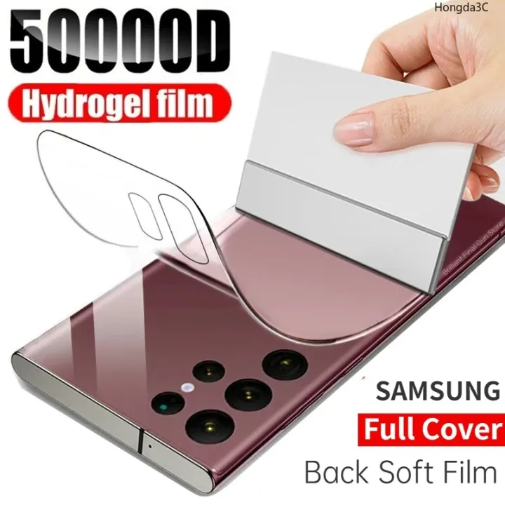 Film Protection Hydrogel Transparent Pour Samsung Galaxy S23, S24, S25 Et Plus - Ultra Résistant