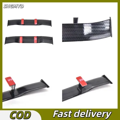 SHGMYD Universal MINI spoiler Auto หางรถตกแต่งสปอยเลอร์ปีกคาร์บอนไฟเบอร์