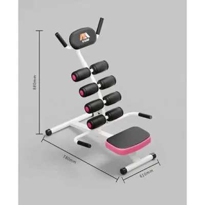 Ghế tập xoay tập thể dục với con lăn xốp để rèn luyện sức mạnh cốt lõi và bụng thư giãn lưng kéo giãn 360 độ ghế xoay