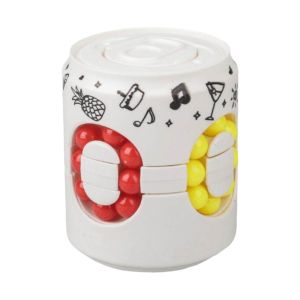 NALANILI Plastics Soda Can Fidget Toy Rotating Ball Finger Gyro Can Rubiks Cube Toys Creative 3D Finger Spinner Gyro