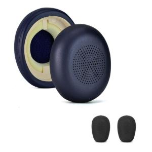 Cao fidelitys âm thanh Miếng đệm tai Windproof mic Bìa Tương thích cho elite45h evolve2 65uc Earpads earmuff âm thanh chất lượng
