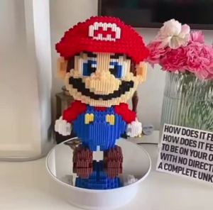 Super Mario small particle building block model holiday birthday gift  model  building block toys