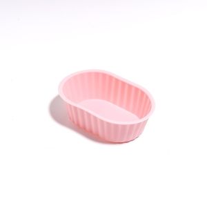 SENATOR SHINY29SE1 Reusable Muffin Cupcake Baking Mold Non Stick Easy Demold Kitchen Bakeware Tool Durable DIY Baking Craft Oval Silicone Cake Mold Home Kitchen Baking