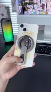 (HD1)HdoorLink Magnetic Phone Grip Stand Double-sided Magnetic Finger Ring Holder 360° Rotating Decompression Button Design.  HdoorLink Pemegang Cincin Magnetik Berganda Telefon Bimbit Pemegang Cincin Magnetik Dua Sisi dengan Butang Pelepas Tekanan 360