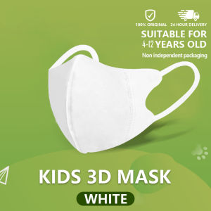 Ready Stock 50PCS 3D Kids Mask 4-12 Year Face Mask For Kids 3ply 3D Protective Kids Mask Individual Packing 3D Disposable 3 Ply Face Mask For Kids/Child 儿童小孩囗罩 3D儿童独立包装口罩