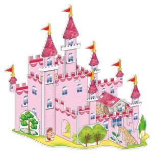 Bayar Di Tempat - Puzzle Rumah Kertas / 3D Mainan Edukasi Anak / DIY Paper House / Puzzle 3D Kreatif