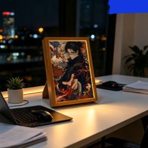 Jujutsu Kaisen JJSKS11 Lighting Photo Frame Bingkai Lampu Anime Hadiah 灯光画 战术回咒