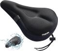 Bike Seat Cushion, Comfort Bike Seat Cover for Men Women, Exercise Bicycle Seat Cushion Padded Cover Compatible with Peloton, Mountain Stationary Bikes, Ou. 