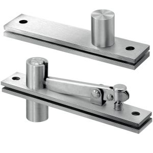 1Set Engsel Pivot/Atas Dan Bawah/Engsel Pintu Ayun/Thicken Stainless/Engsel Pivot Atas Dan Bawah-YHF